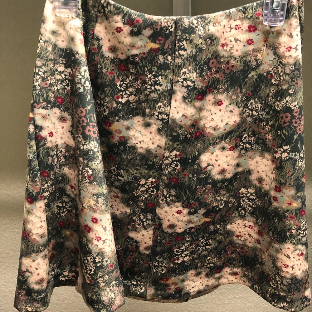 Adorable Floral skater skirt